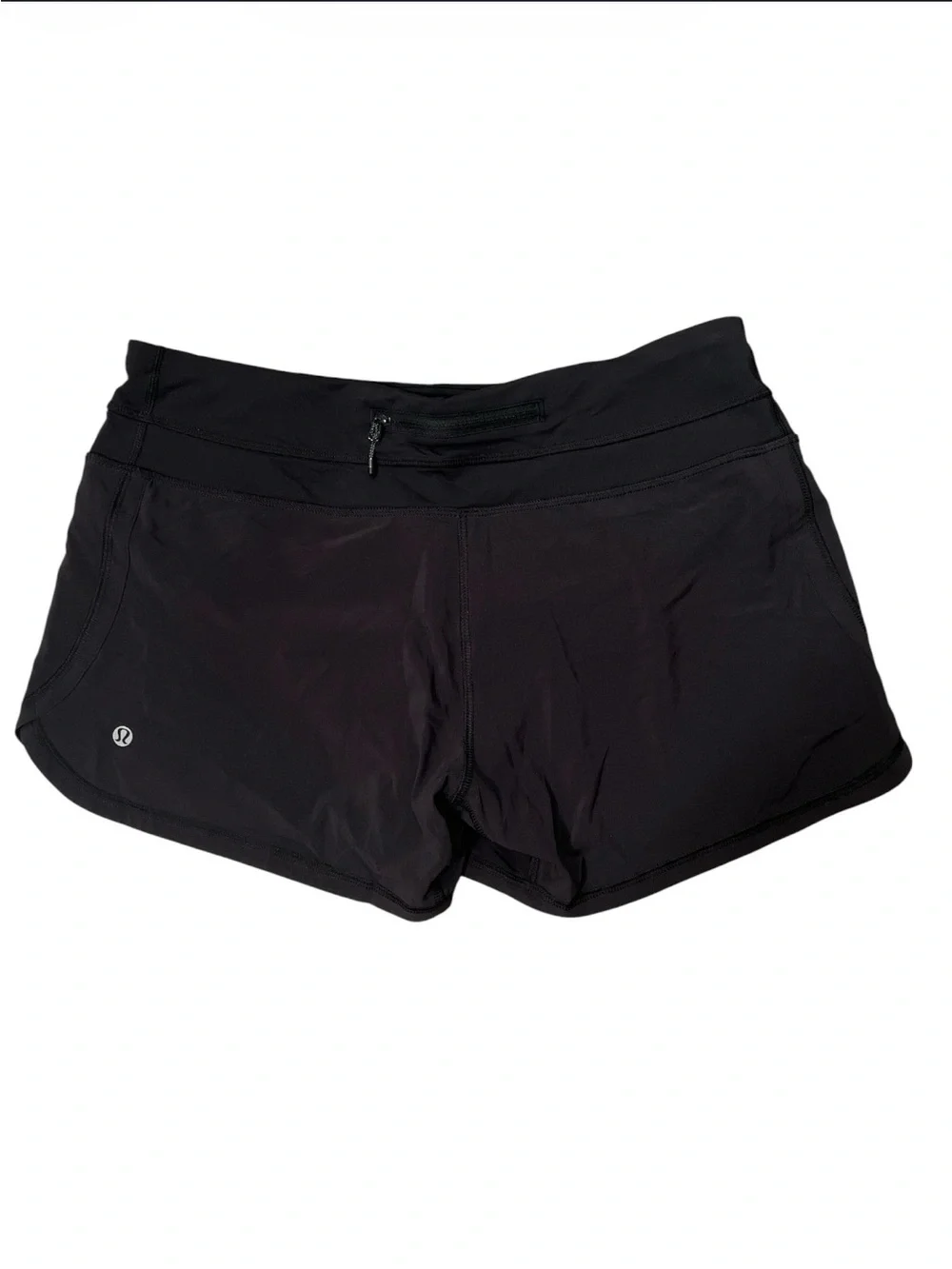 lululemon athletica Iconic Groovy Run 4” Black Athletic Running Shorts Lined